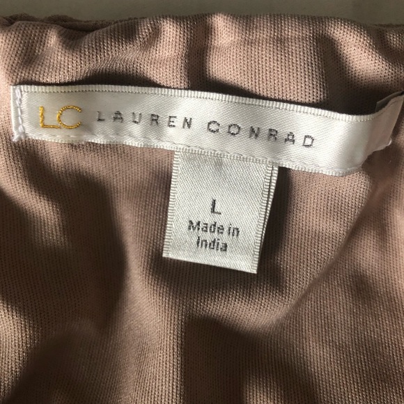 Lauren Conrad Blush Beaded Mini Skirt - Picture 5 of 8